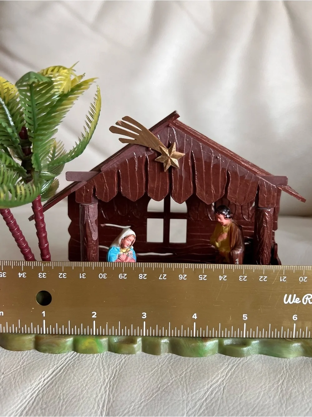 Shiny Brite Nativity Set Vintage